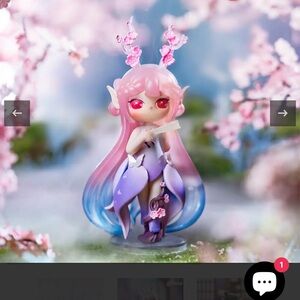 SURI Peach Blossom Fairy Figurine